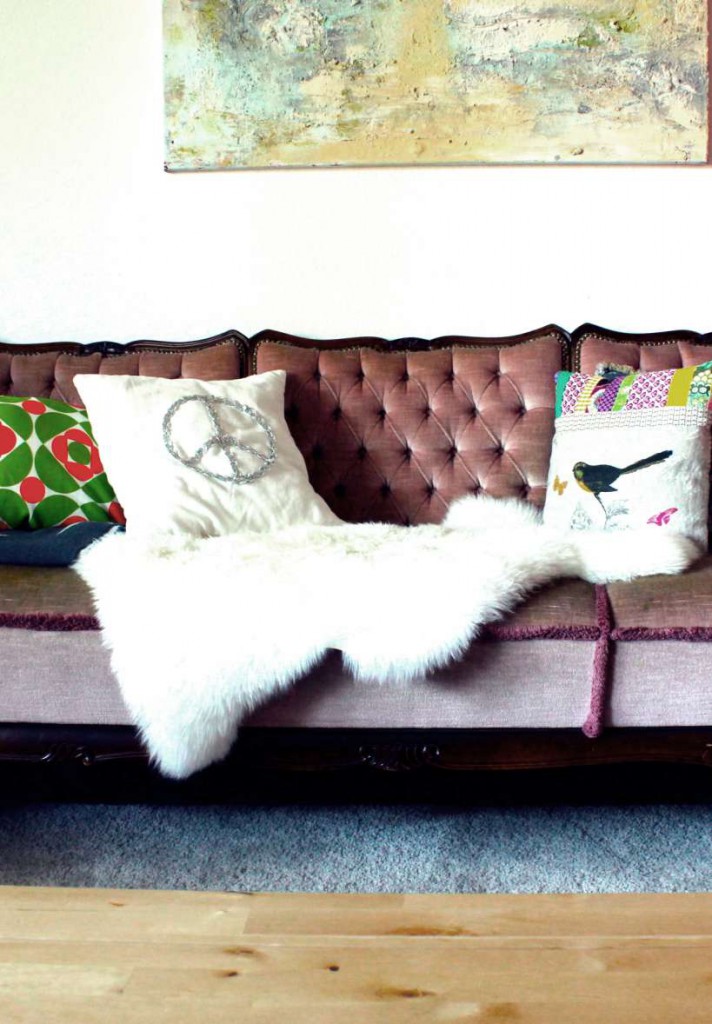Omas Sofa Ausschnitt
